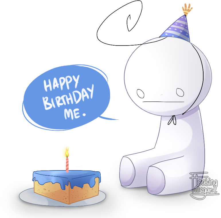 Birthday Doodle - Birthday Cake Clipart (1024x824), Png Download
