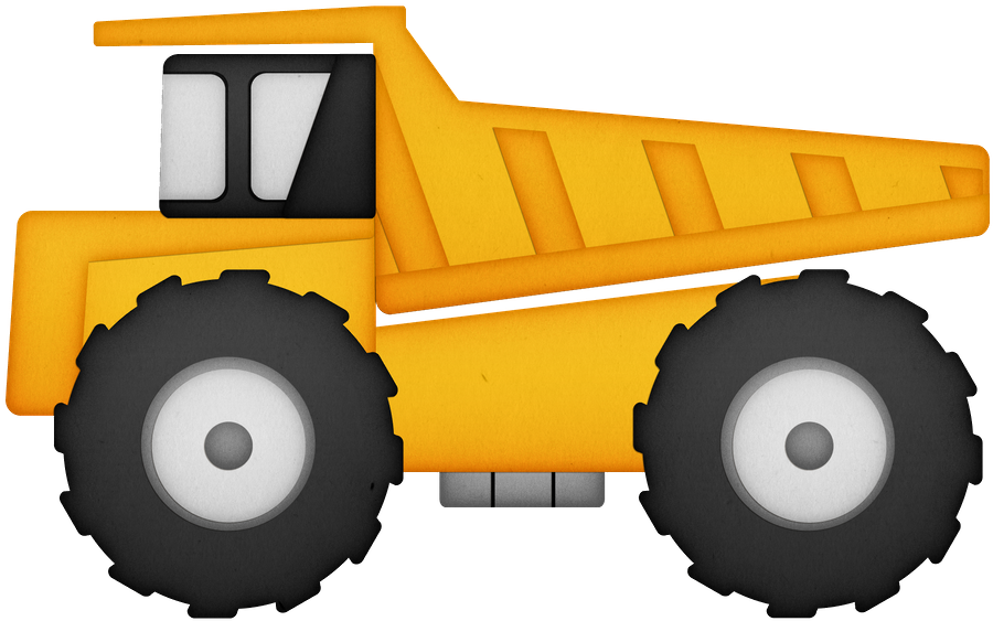 Minus Construction Cookies, Construction Theme, Art - Clip Art Construction Trucks - Png Download (900x563), Png Download