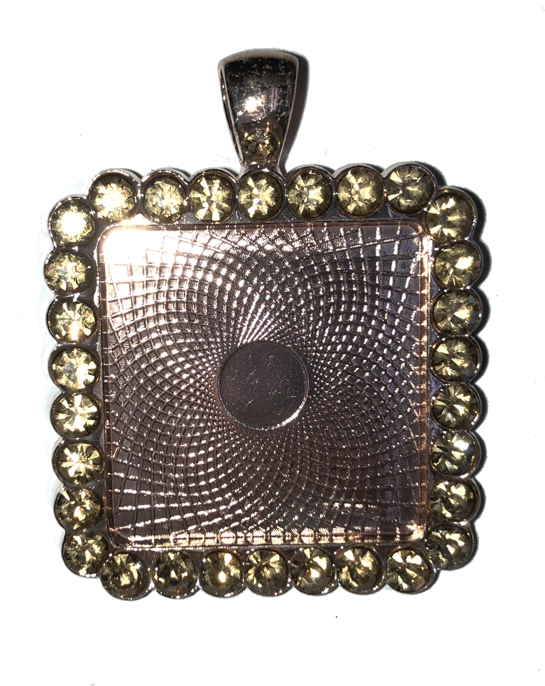 Sublimation 25mm Rhinestone - Locket Clipart (1792x2256), Png Download