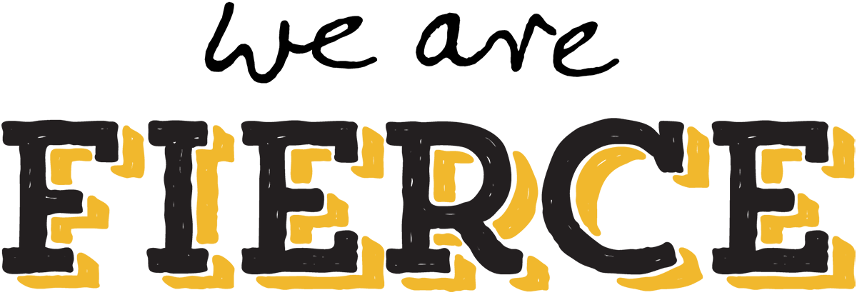 We Are Fierce Clipart (1200x413), Png Download