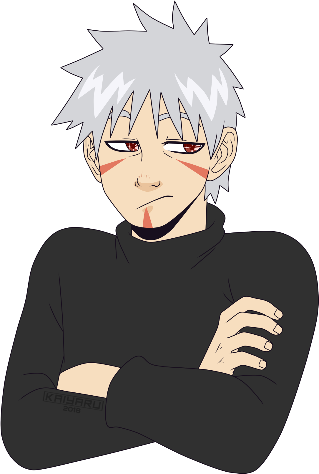 “tobirama In C6 - Cartoon Clipart (1231x1708), Png Download