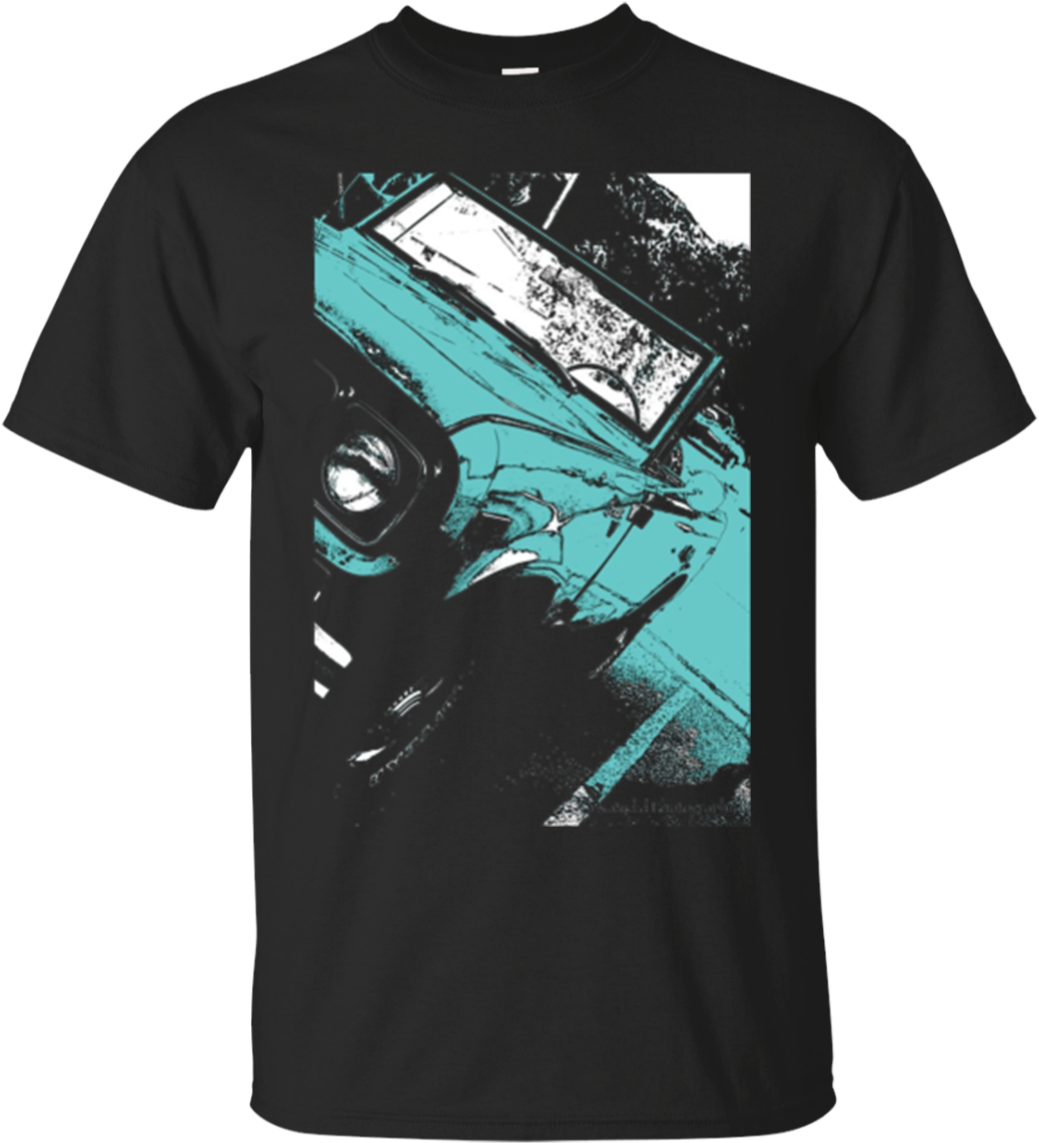 Vintage Offroad Classic Truck Classic Fit - Active Shirt Clipart (1155x1155), Png Download