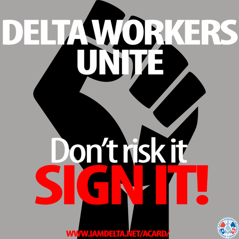 Confirm That You Like This - Delta Workers Unite Clipart (800x800), Png Download