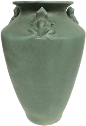 Frog Ceramic Vase - Vase Clipart (480x640), Png Download