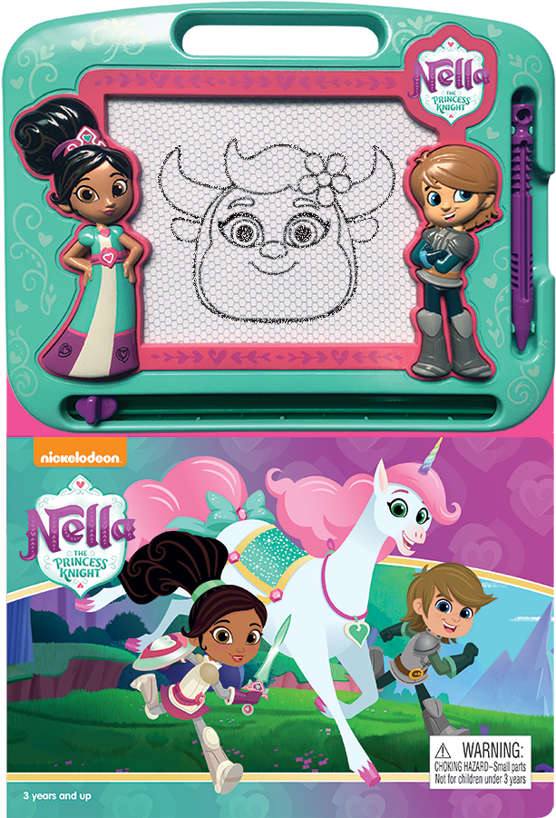 Learning Series -  -  - Nella The Princess Knight Busy Book Clipart (682x900), Png Download