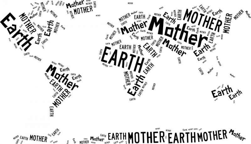 Dia De La Madre Tierra- - Handwriting Clipart (800x459), Png Download