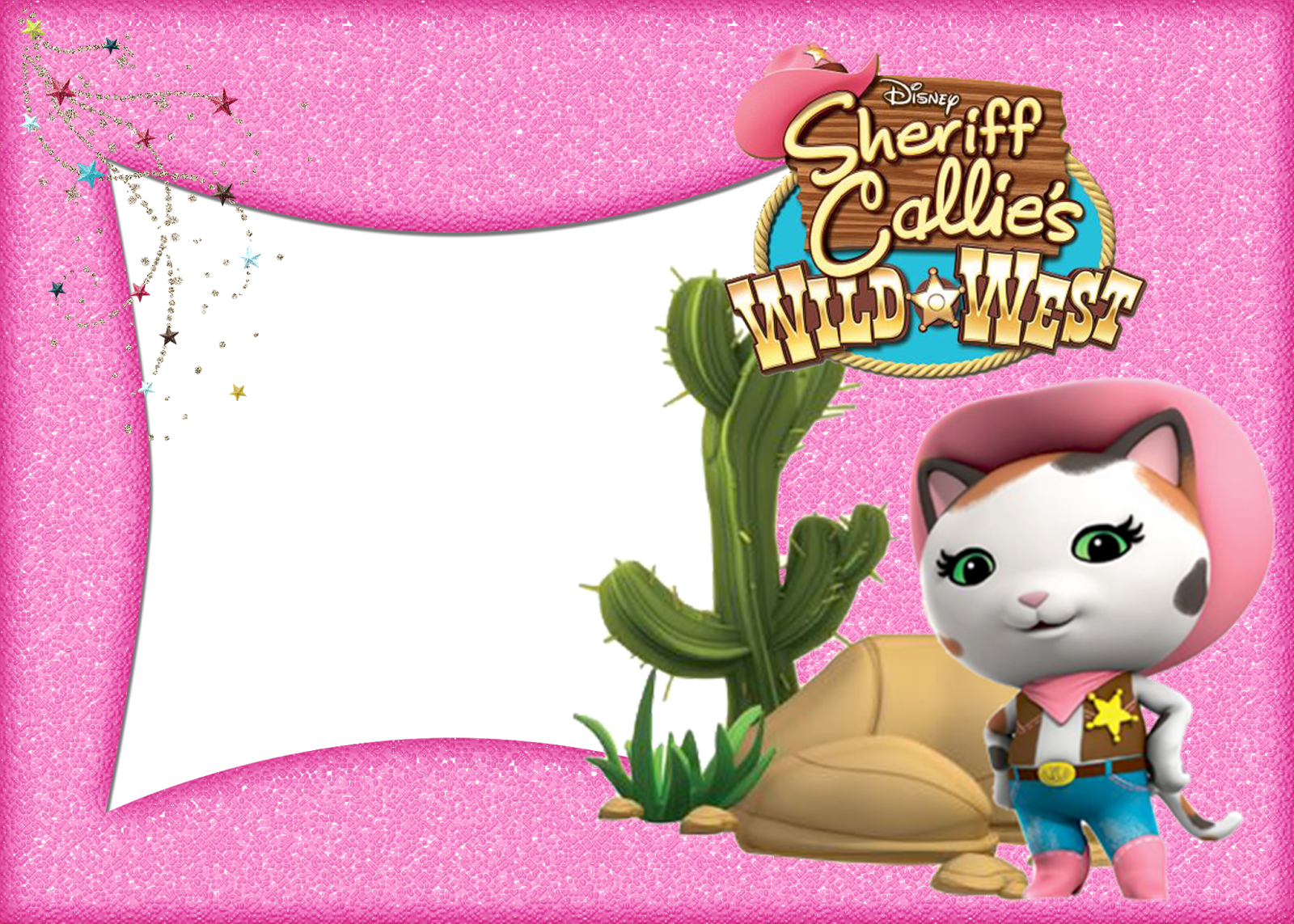 Sheriff Callie's En El Oeste - Sheriff Callie's Wild West Clipart (1600x1143), Png Download