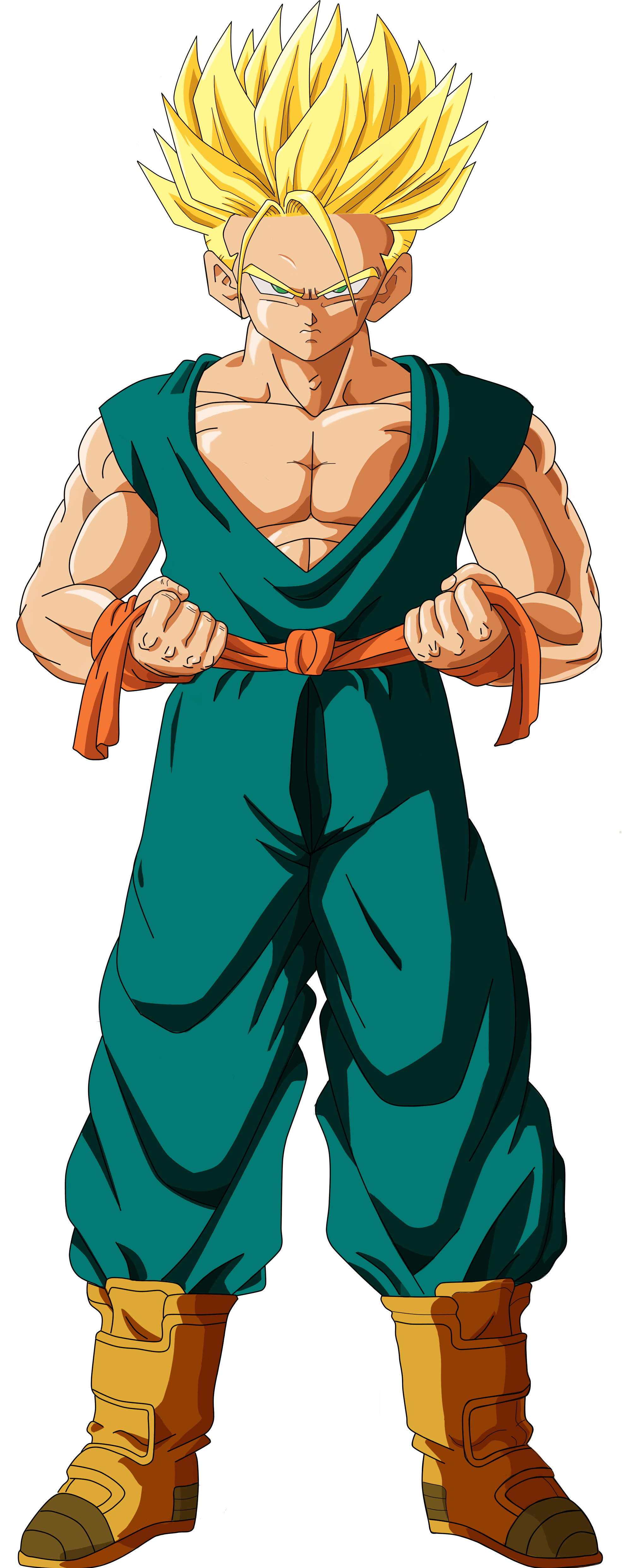 Dragon Ball Trunks Adult Clipart (3508x4961), Png Download