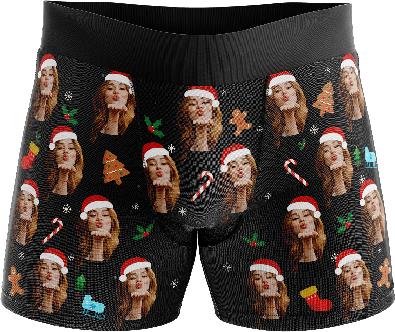 Png Santa Hat - Christmas Clipart (1521x1279), Png Download