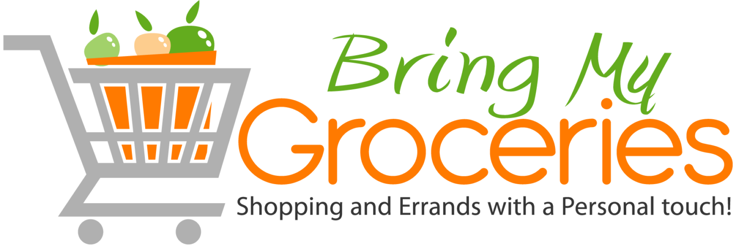 Bring My Groceries - Graphic Design Clipart (1500x501), Png Download