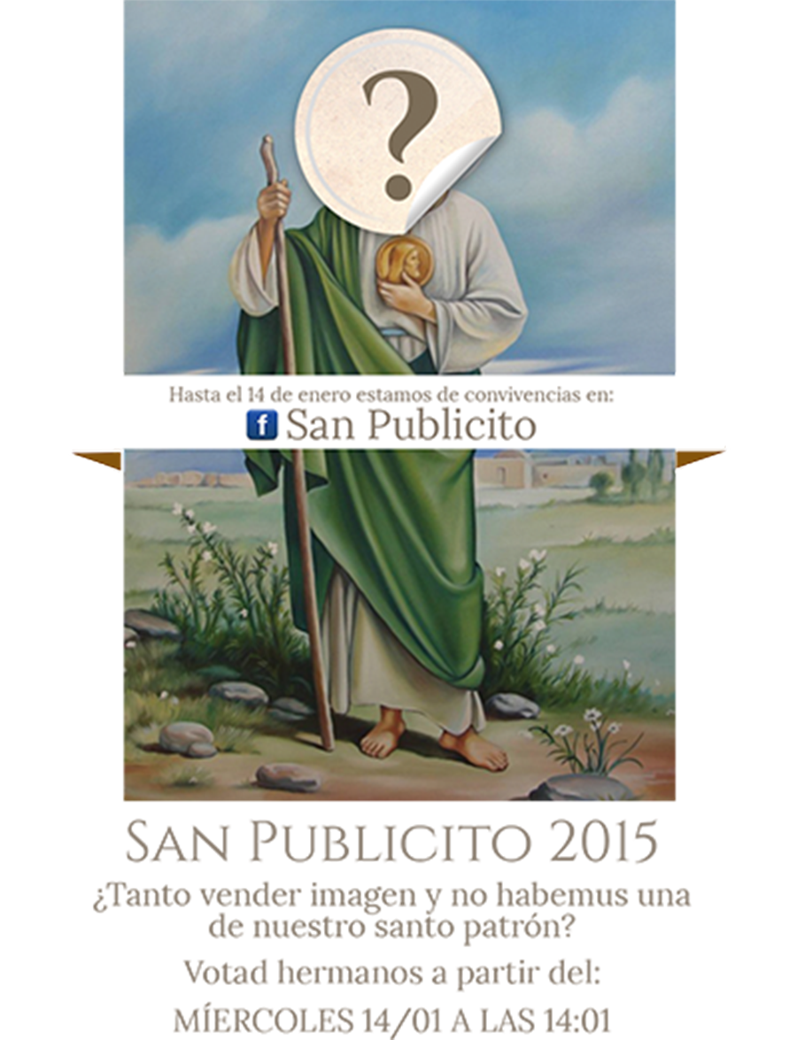 Se Busca Imagen De San Publicito - Patron De Las Causas Perdidas Clipart (900x1175), Png Download