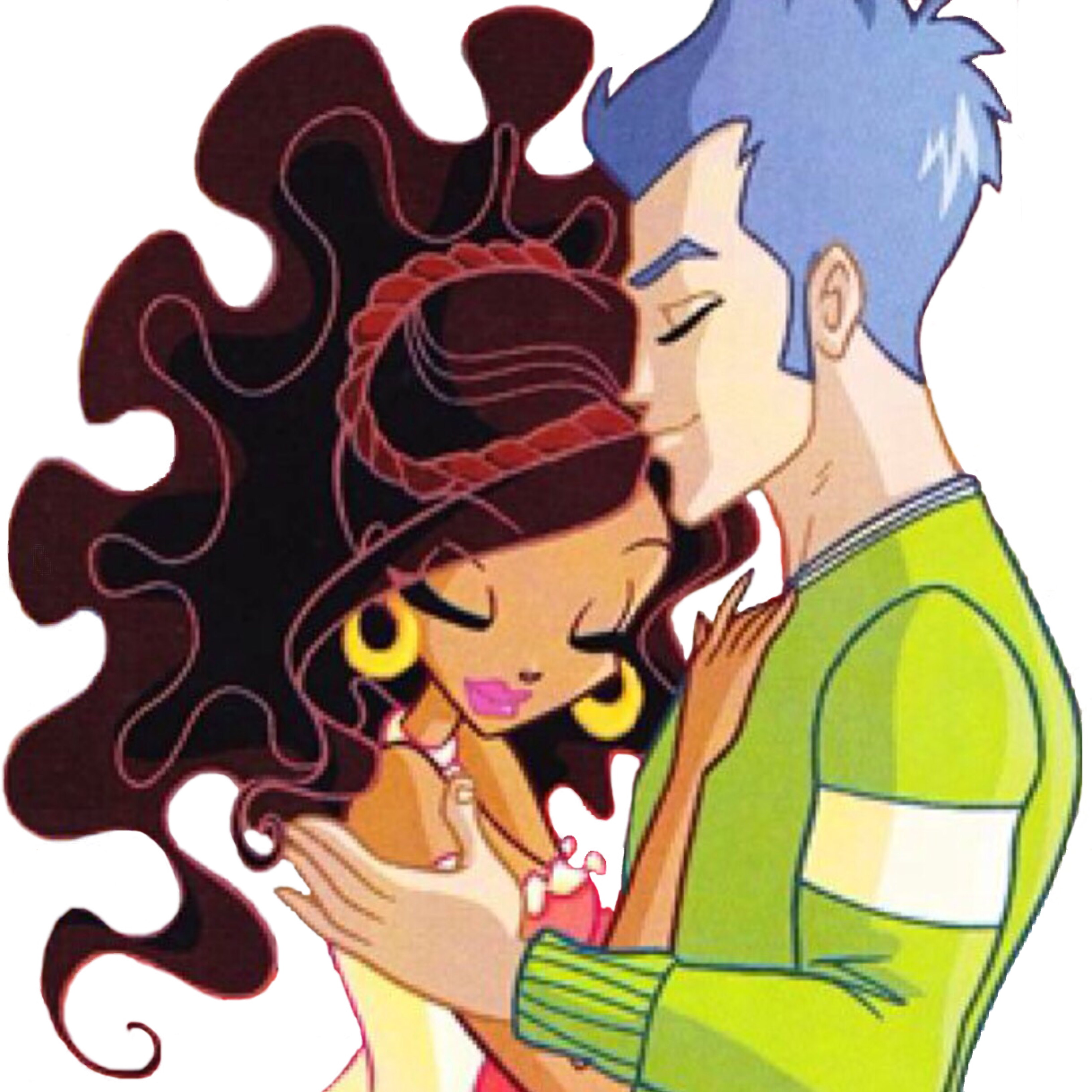 Aisha X Nex Instagram Edits - Winx Aisha And Nex Clipart (3264x3264), Png Download