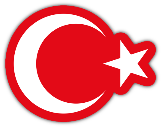 Türk Bayrağı Png - Ayyildiz Clipart (600x600), Png Download