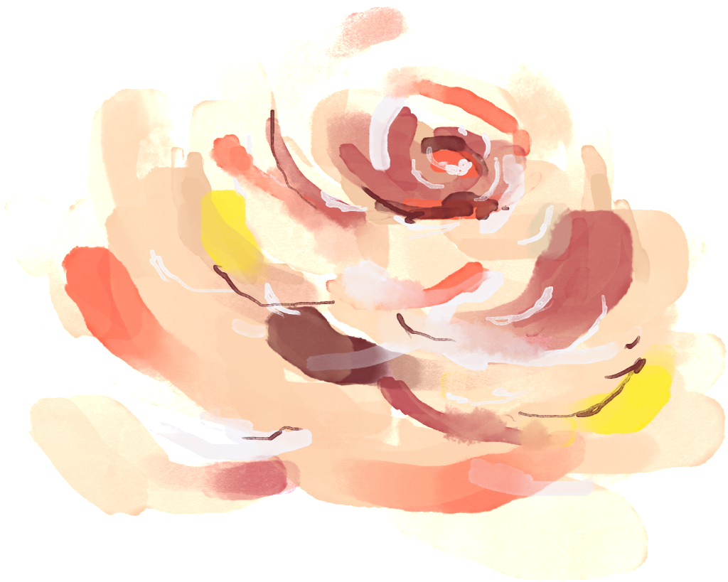 Un Halo Teñidos De Acuarela Png Transparente - Hybrid Tea Rose Clipart (1024x819), Png Download