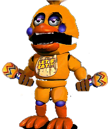Adventure Unwithered Nightmare Chica Clipart (416x416), Png Download