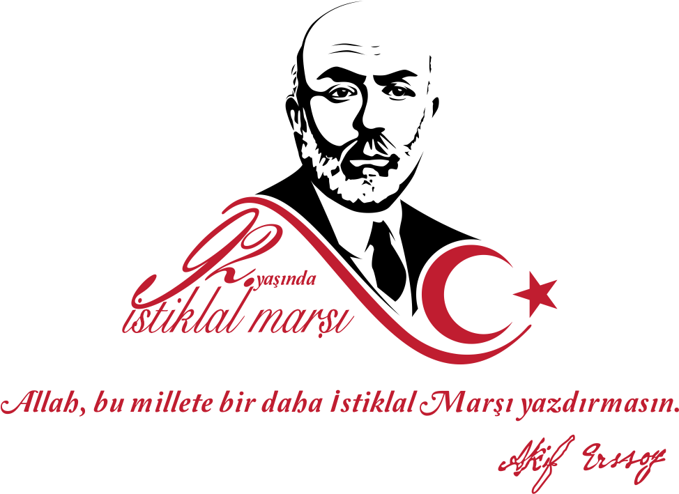 Stiklal Mar N N Kabul - İstiklal Marşı Clipart (1100x762), Png Download