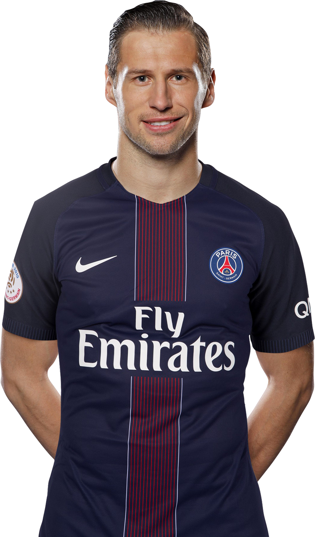 Grzegorz Krychowiak 7 1 Paris Saint - Paris Saint Germain 2016 2017 Jersey Clipart (1025x1749), Png Download