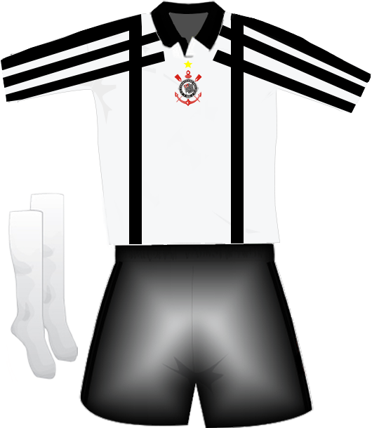 Corinthians Uniforme2 1995 - Sport Club Corinthians Paulista Clipart (529x630), Png Download