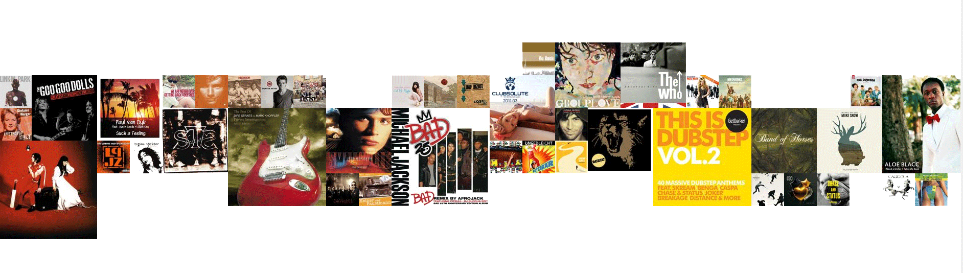 Spotify - White Stripes Elephant Clipart (1884x534), Png Download