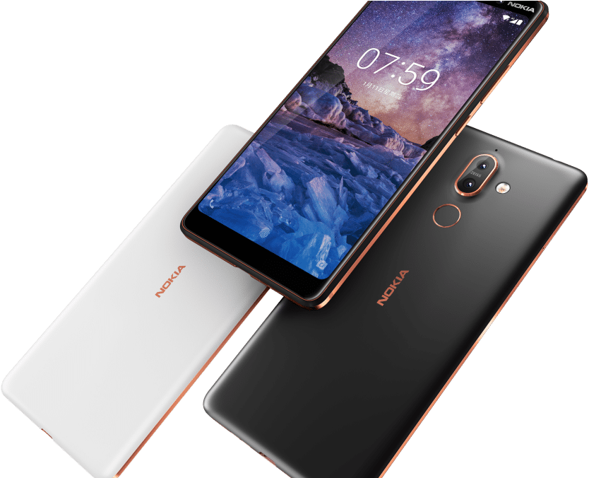 Nokia Smartphones Serves First Slice Of Android 9 Pie - Nokia 7 Plus Ram Clipart (1080x675), Png Download