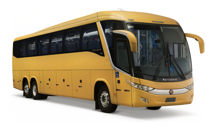 Paradiso - Marcopolo Paradiso 1200 Clipart (740x441), Png Download