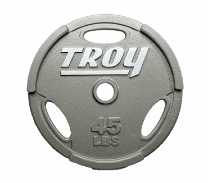 Picture Of Troy Machined Grip Plate - Troy Barbell Clipart (728x641), Png Download