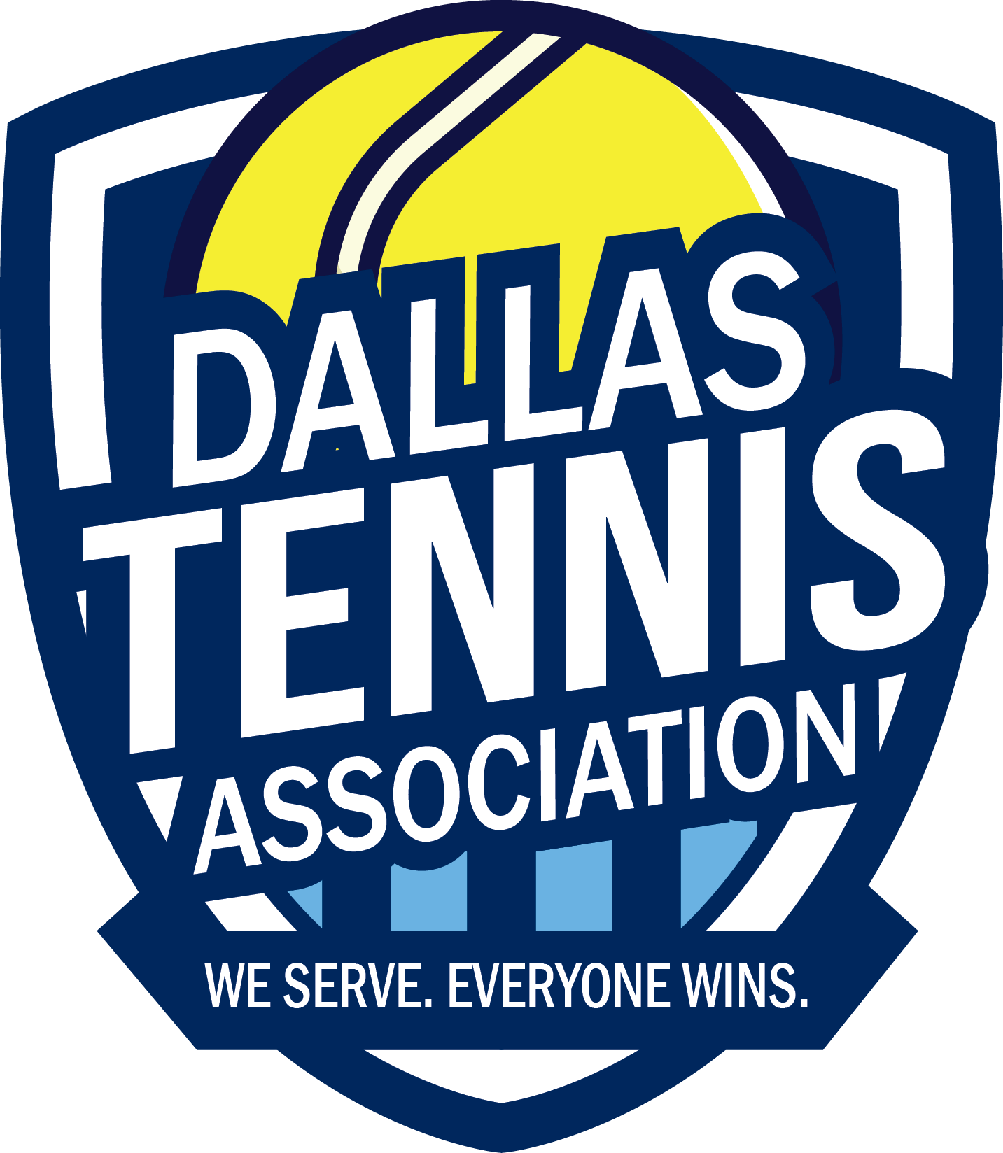 Corpus Christi Tennis Association - Graphic Design Clipart (1433x1648), Png Download