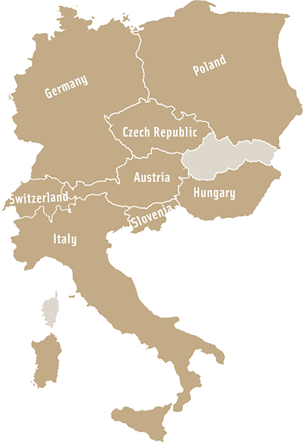 1 - Italy Map Clipart (1000x1450), Png Download