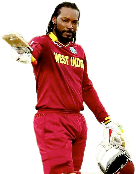 Chris Gayle Png - Chris Gayle Clipart (600x709), Png Download