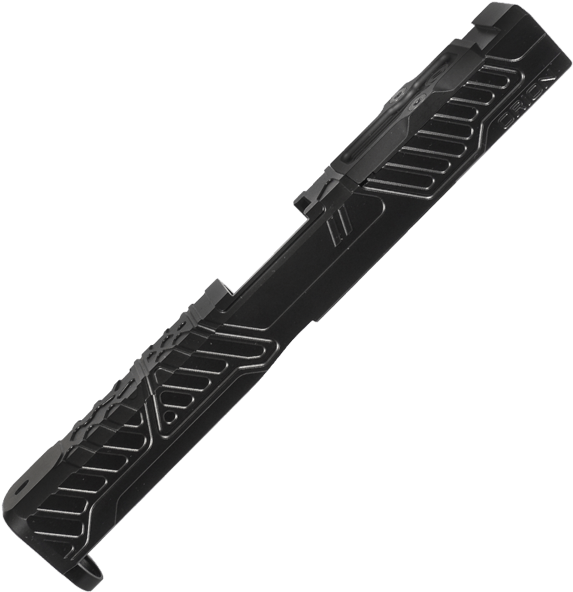 Picture Of Zev Z17 Orion Black 5th Gen Stripped Slide - Zev Orion Slide Clipart (600x600), Png Download