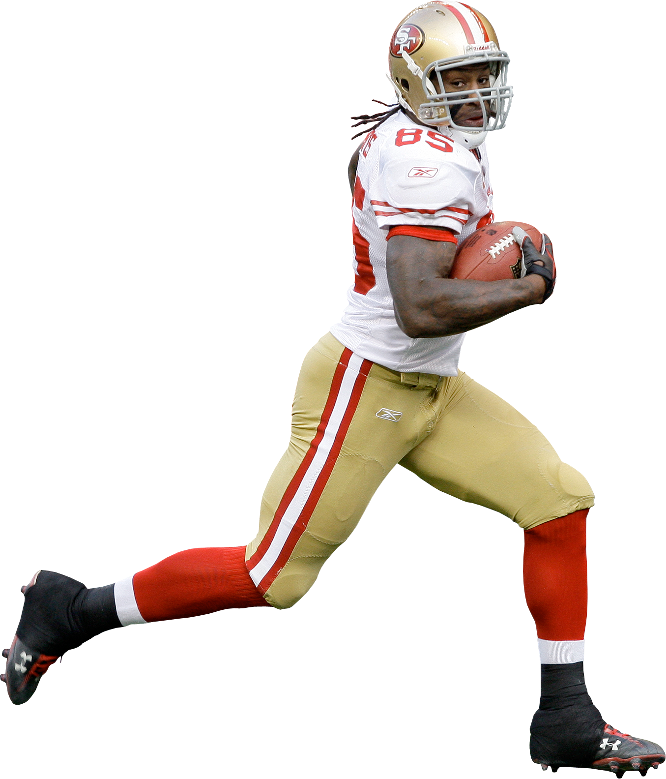 Vernon Davis Jersey Photo Sprint Football Clipart Large Size Png
