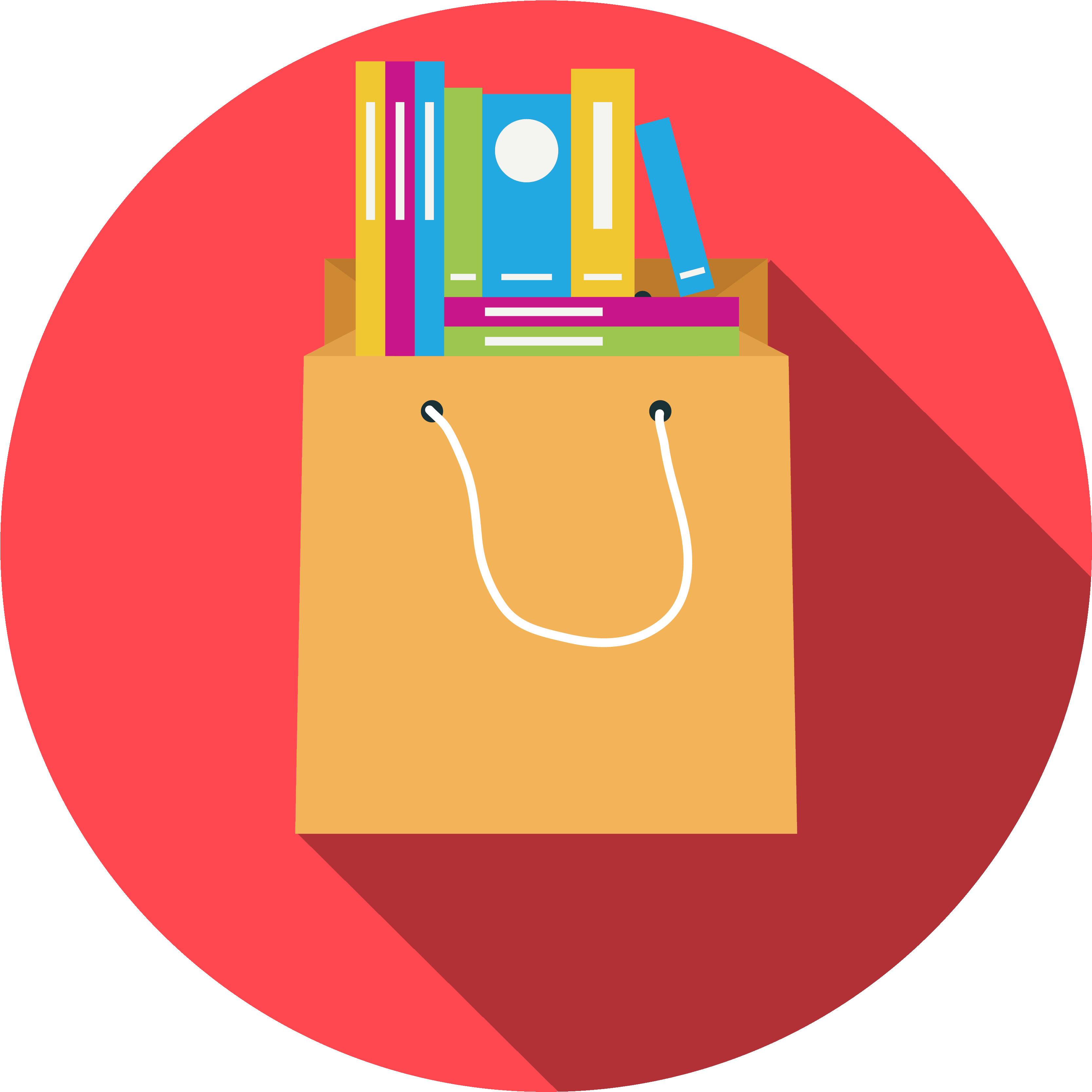 The Friends Of Library Host Annual Buck A Bag Book - Sale Book Icon Png Clipart (3958x4167), Png Download