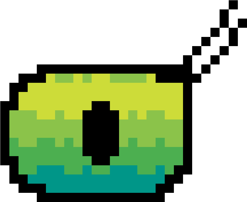 Yellow Eyes - Pixel Art Musical Ly Clipart (1184x1184), Png Download