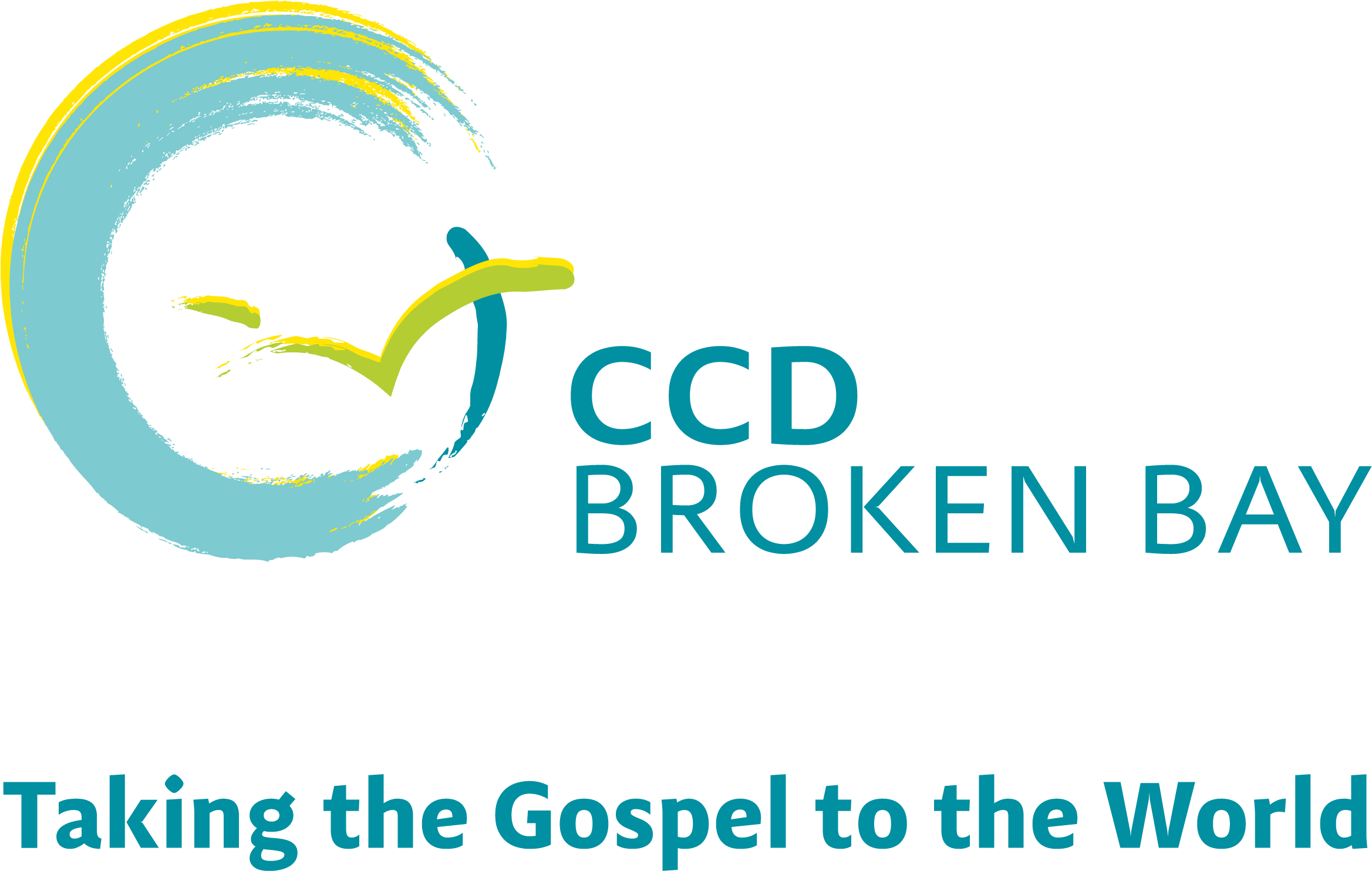 Ccd Catholic Diocese Of Broken Bay Png Logo Green Bay - Come Eu Renan Clipart (2337x1483), Png Download