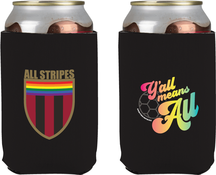 Y'all Means All Koozie - Caffeinated Drink Clipart (1000x734), Png Download