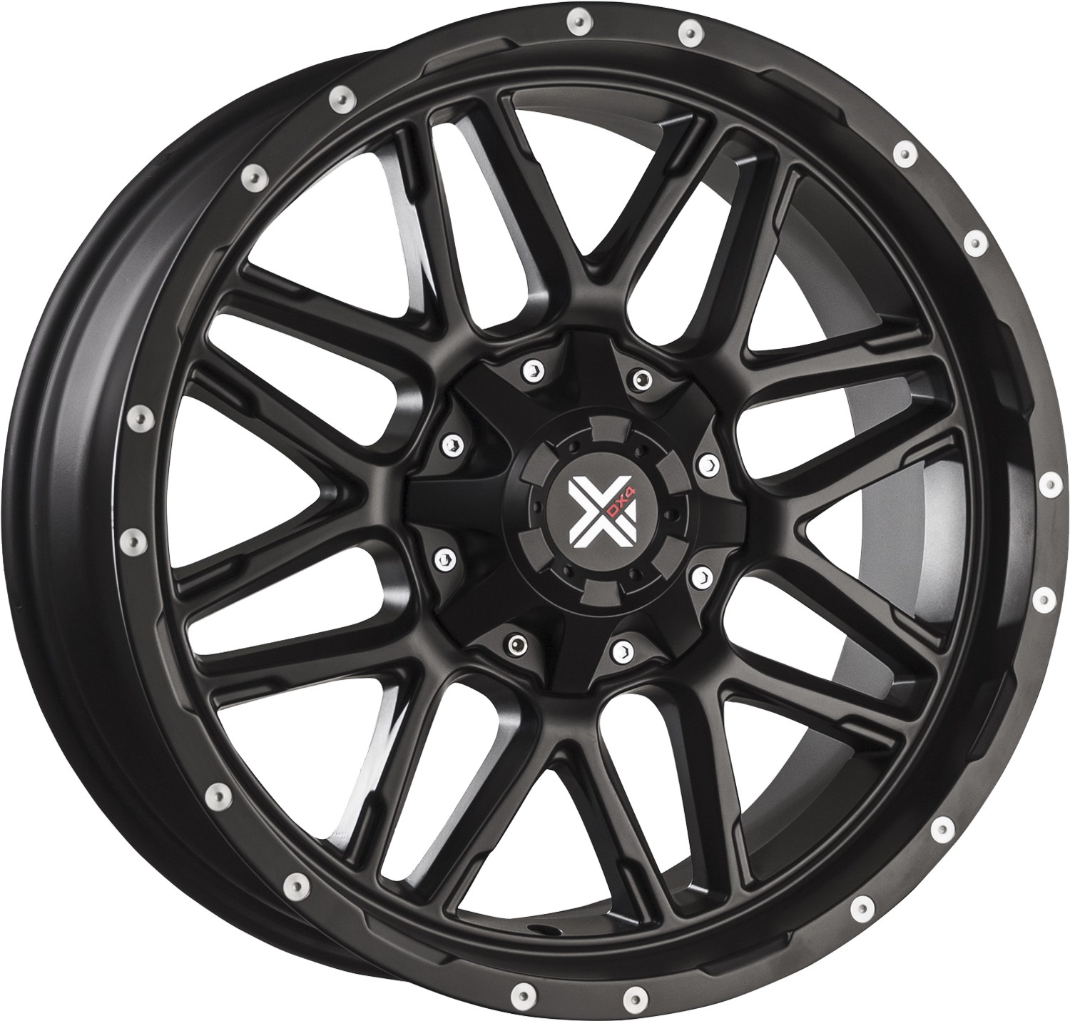 Vibe Black White - Dx4 Vibe Wheels Clipart (1500x1500), Png Download