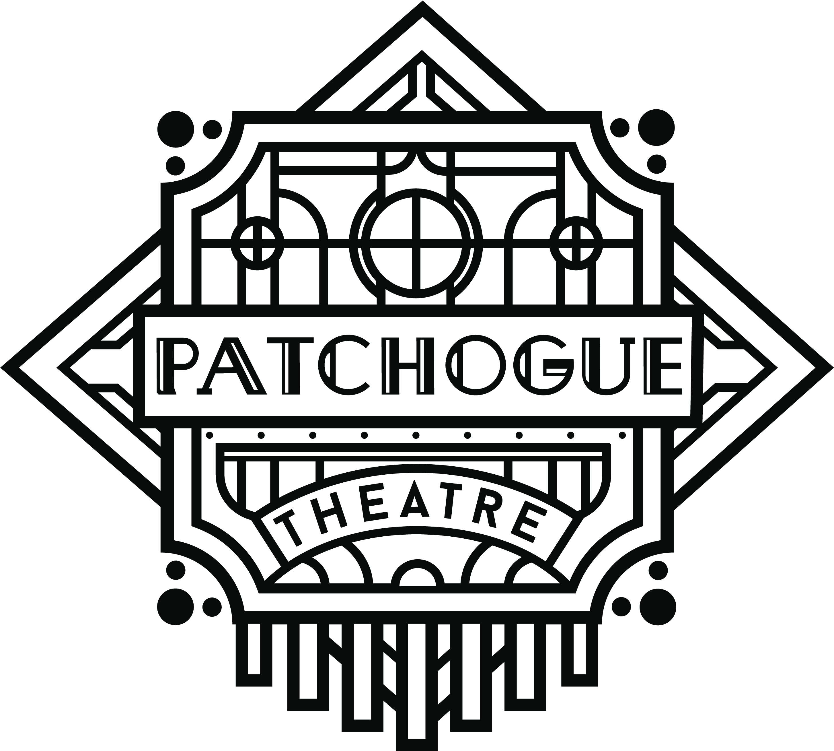 Patchogue Theatre For The Performing Arts Is A 501 - Islam Forgiveness Symbols Clipart (3544x3544), Png Download