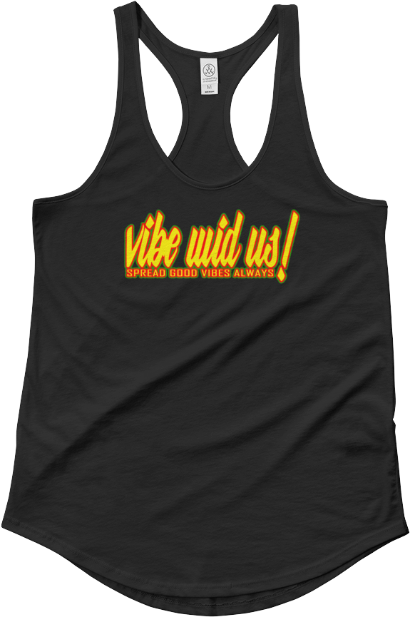 Image Of Women's Vibe Wid Us Spread Good Vibes Always - Active Tank Clipart (575x865), Png Download