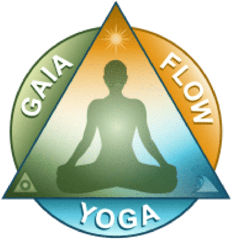 Gaia Flow Yoga Logo Clipart (960x1008), Png Download