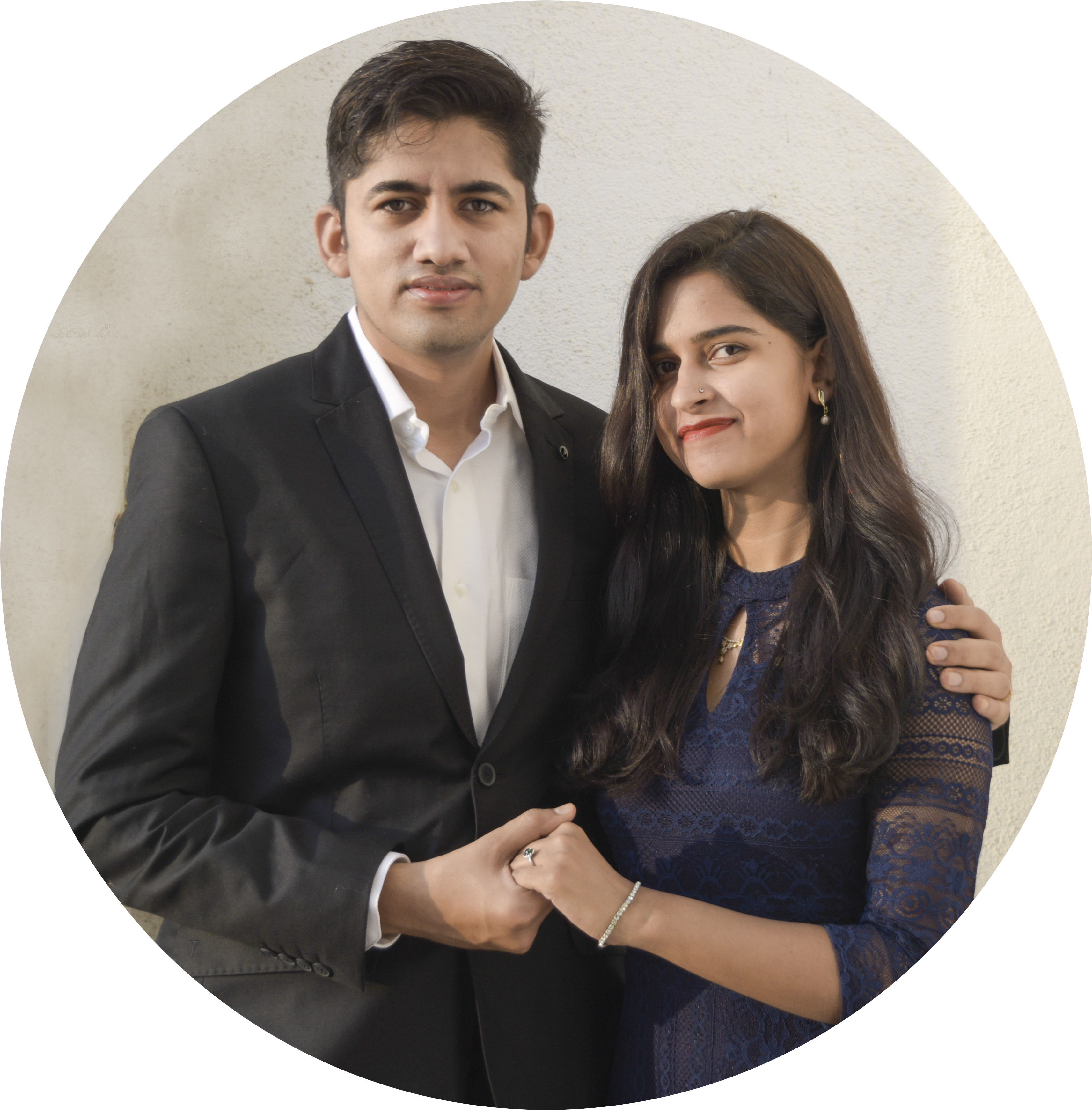 We're Dimple & And, An Indian Couple With A Passion - Formal Wear Clipart (4128x3824), Png Download