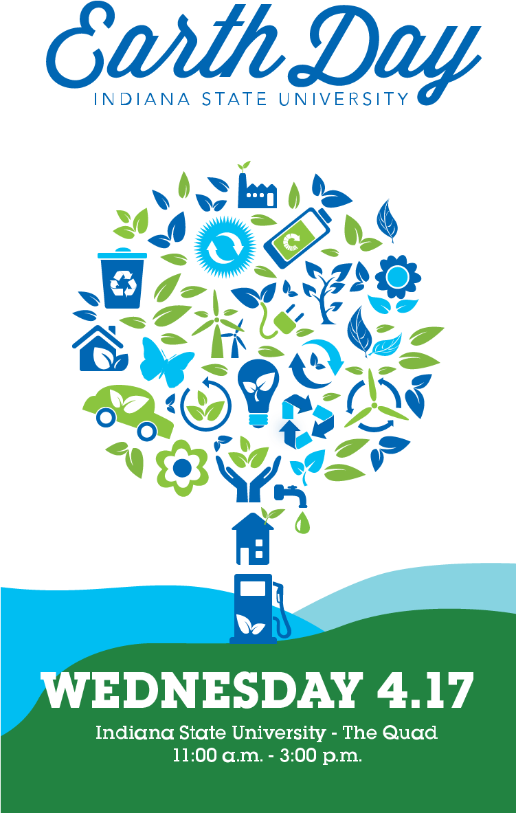 Earth Day Flyer - Poster Clipart (750x1334), Png Download