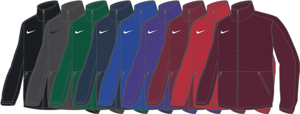 Custom Nike Rivalry Jackets - Sock Clipart (1000x385), Png Download