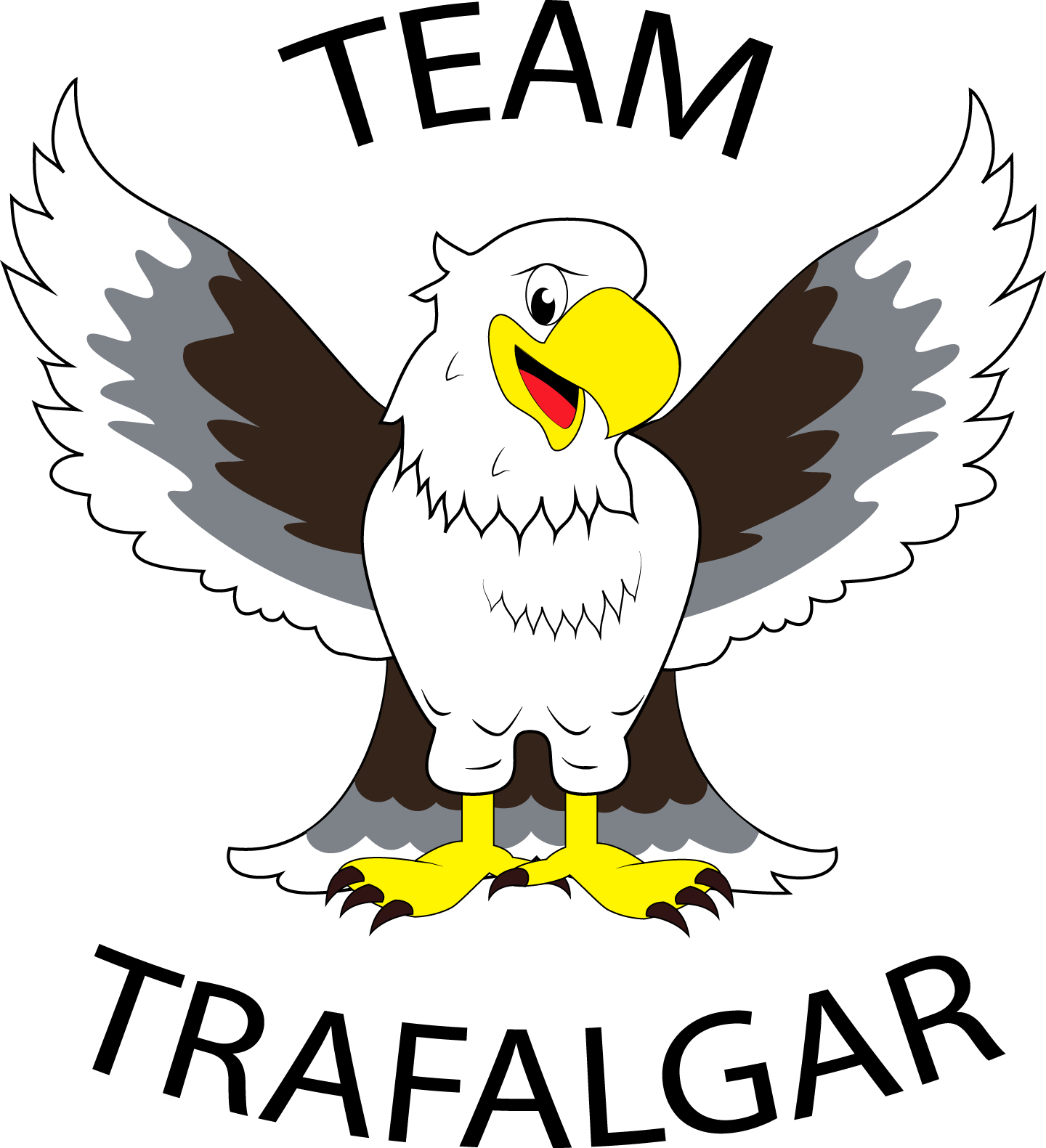 Trafalgar Elementary School Logo - Cartoon Clipart (1440x1581), Png Download