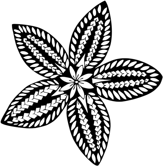 Nebula Tattoo Designs - Polynesian Tribal Design Png Clipart (600x600), Png Download
