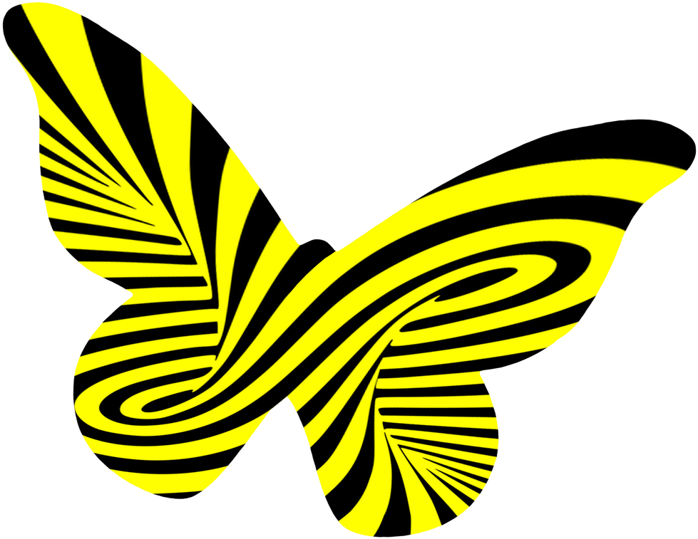 Butterfly Clipart , Png Download - Stichting Klean Transparent Png (979x757), Png Download