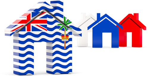 Three Houses With Flag - Philippine Flag House Clipart (640x480), Png Download