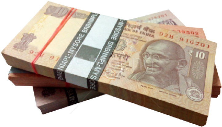 Download Indian Money Png Images Background - Indian Currency Notes Png Clipart (850x478), Png Download