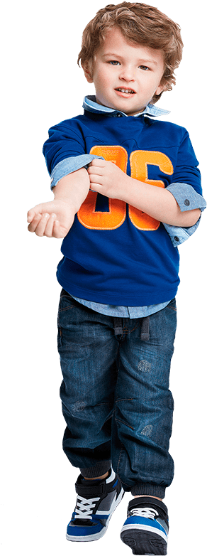 Kids - Kids Wear Png Clipart (400x800), Png Download