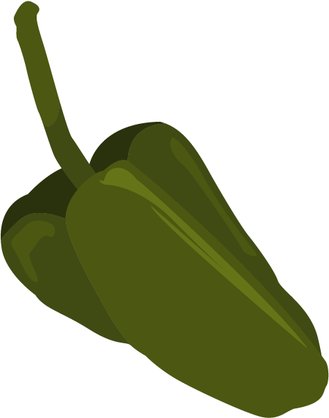 Poblano Pepper - Poblano Pepper Clipart - Png Download (626x626), Png Download