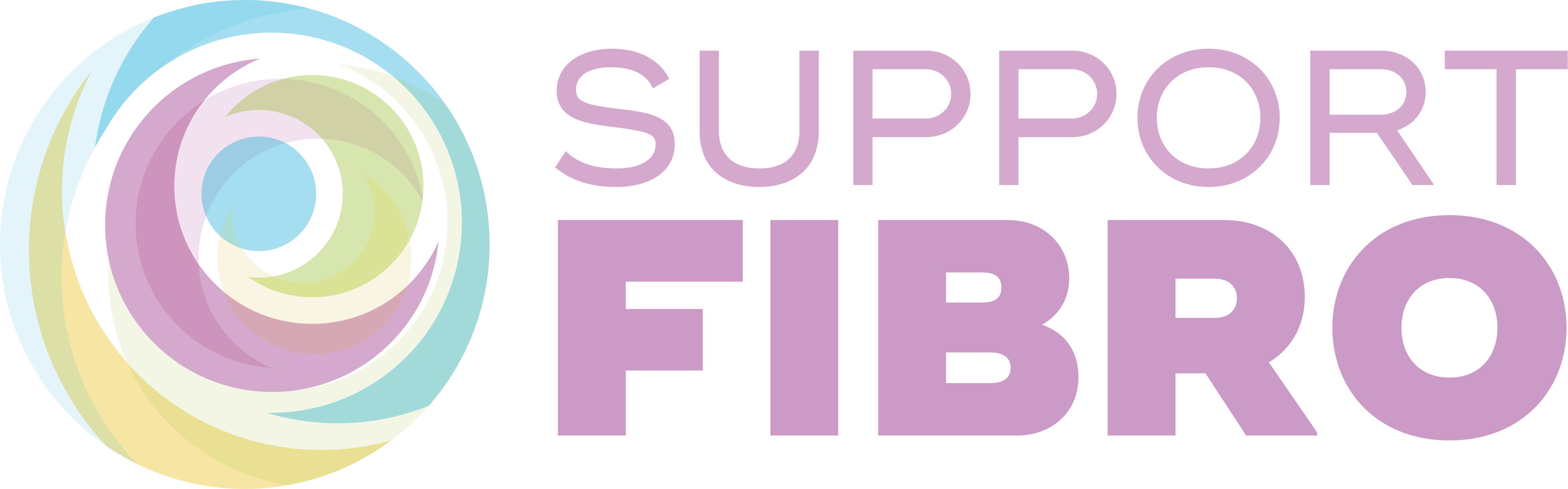Support Fibro Logo - Fibromyalgia Support Clipart (4215x1316), Png Download
